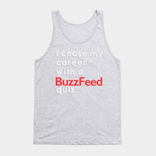 BuzzFeed Career Quiz Tank Top